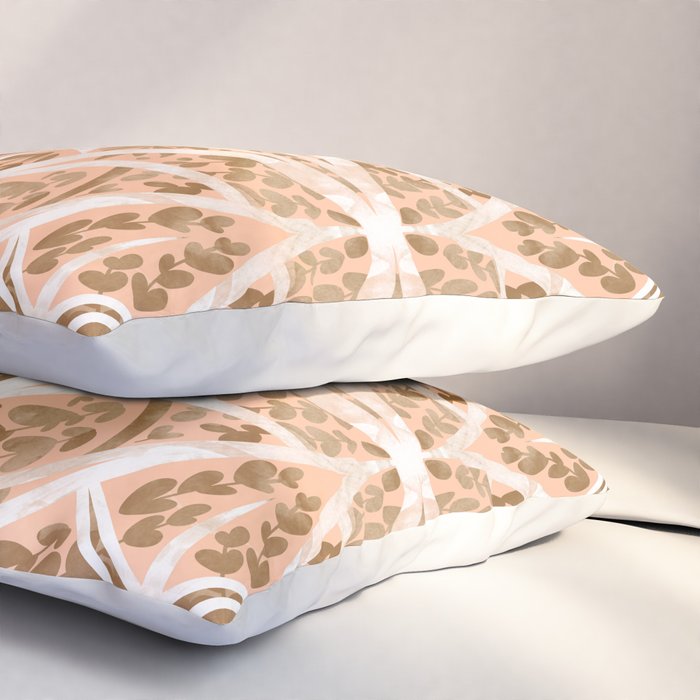 Tile wild leaves starry PF1 Pillow Sham Gallery Image 3