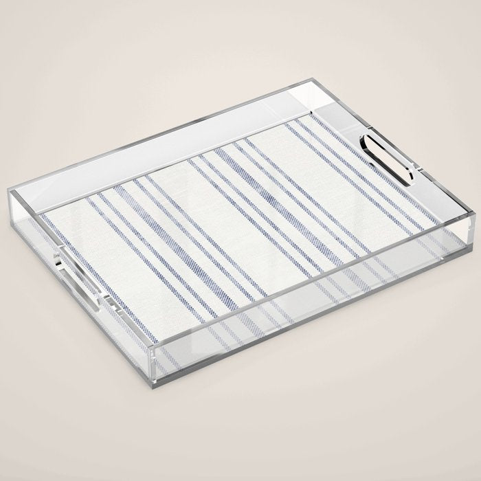AEGEAN MULTI STRIPE Acrylic Tray Gallery Image 1