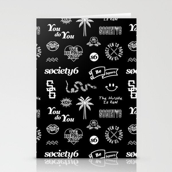 Society6 Pattern Stationery Card Gallery Image 1