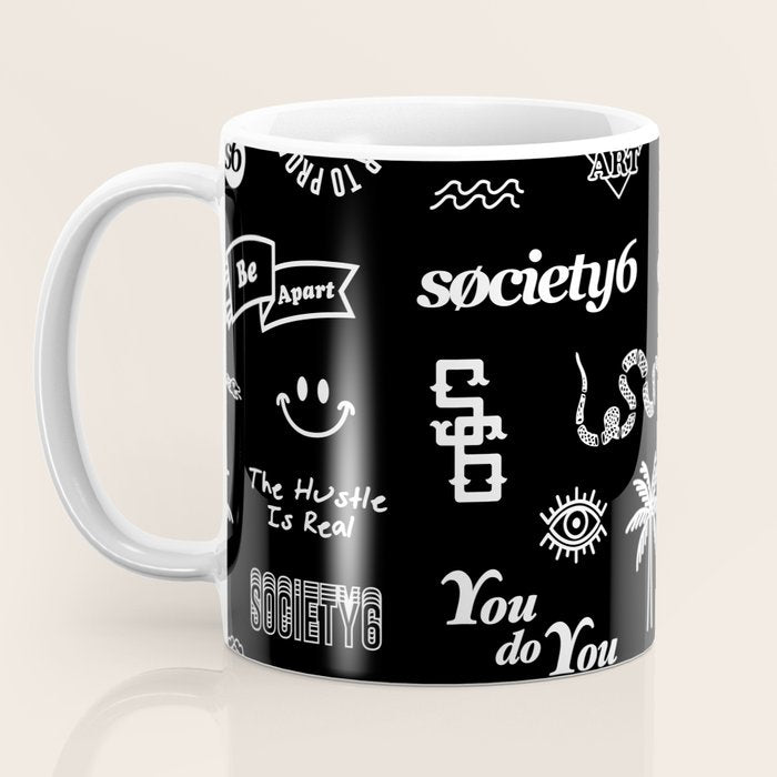 Society6 Pattern Coffee Mug Gallery Image 3