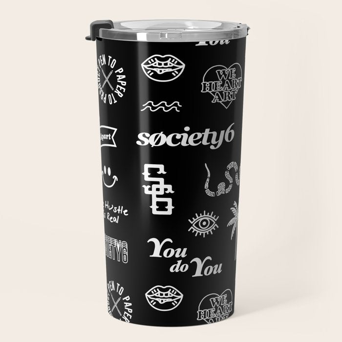 Society6 Pattern Travel Mug Gallery Image 3