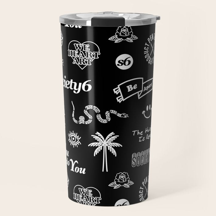 Society6 Pattern Travel Mug Gallery Image 1