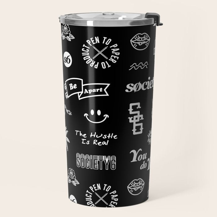 Society6 Pattern Travel Mug Gallery Image 2