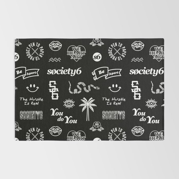 Society6 Pattern Rug Gallery Image 2