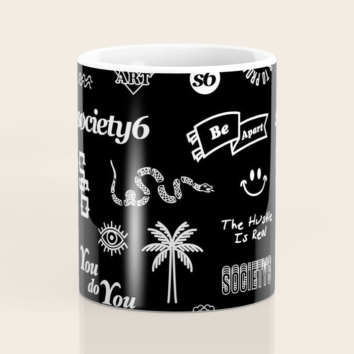 Society6 Pattern Coffee Mug Gallery Image 4
