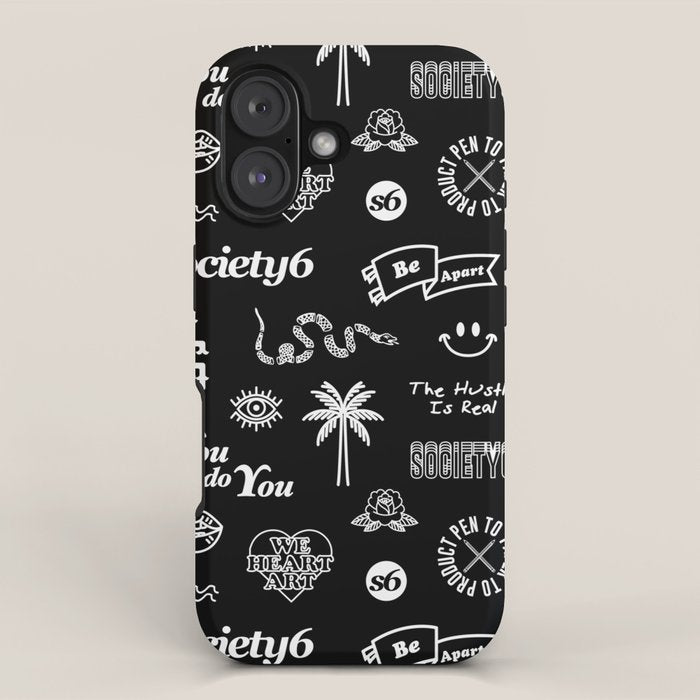 Society6 Pattern iPhone Case Gallery Image 1