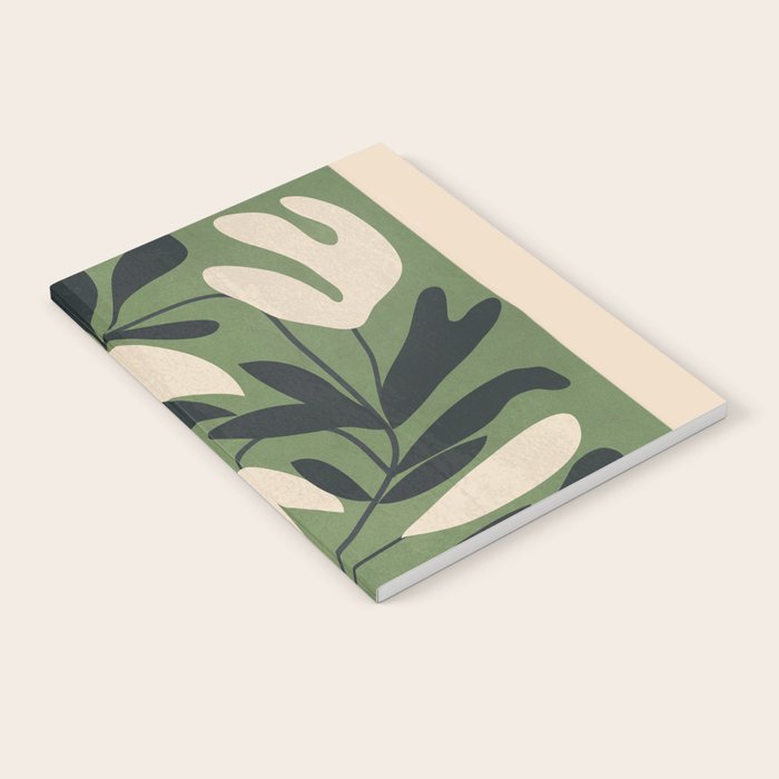 Minimal Abstract Plant Growth Notebook Gallery Image 2