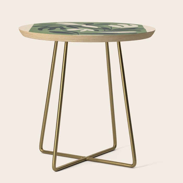 Minimal Abstract Plant Growth Side Table Gallery Image 1