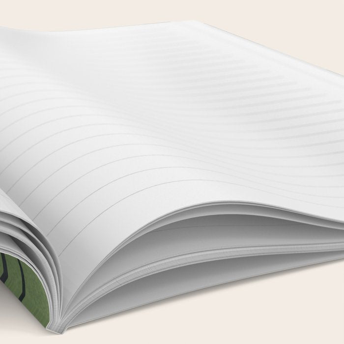 Minimal Abstract Plant Growth Notebook Gallery Image 2