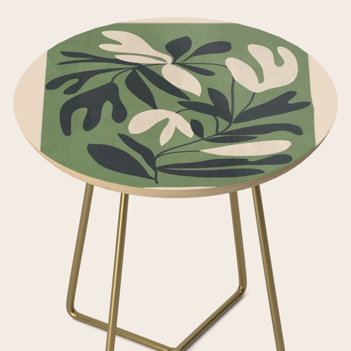 Minimal Abstract Plant Growth Side Table Gallery Image 2