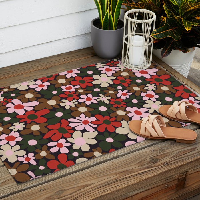 Amour night Outdoor Rug Gallery Image 2