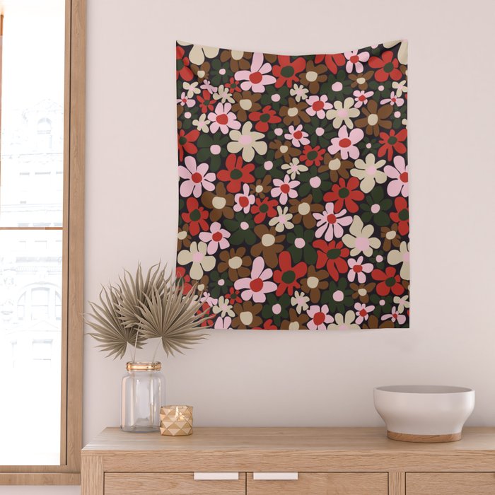 Amour night Wall Tapestry Gallery Image 2