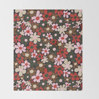 Amour night Throw Blanket Gallery Image 2