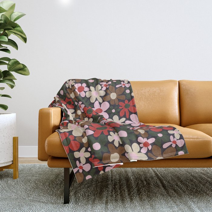 Amour night Throw Blanket Gallery Image 1