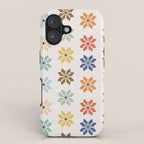 Elegant Pastel Festive Stars Pattern iPhone Case Gallery Image 1
