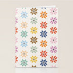 Elegant Pastel Festive Stars Pattern Stationery Card Gallery Image 2