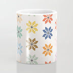 Elegant Pastel Festive Stars Pattern Coffee Mug Gallery Image 4