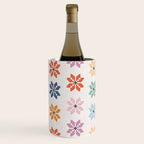 Elegant Pastel Festive Stars Pattern Wine Chiller Gallery Image 3
