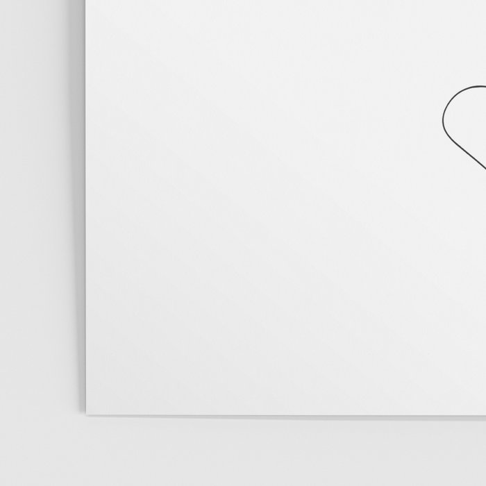 Poppies Minimal Line Art Poster Gallery Image 3