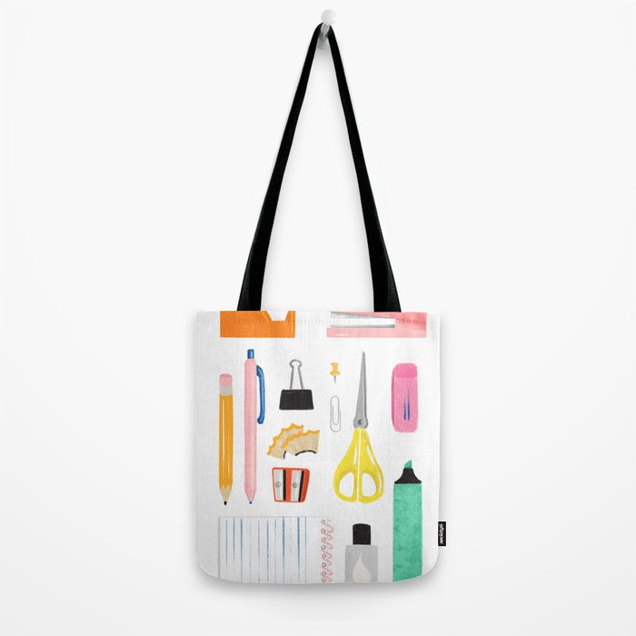 Office Supplies Tote Bag Gallery Image 2