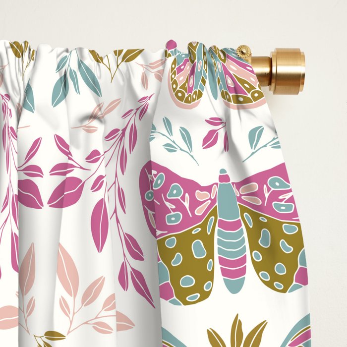 Vintage Butterflies  Window Curtain Gallery Image 2