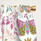 Vintage Butterflies  Window Curtain Gallery Image 2