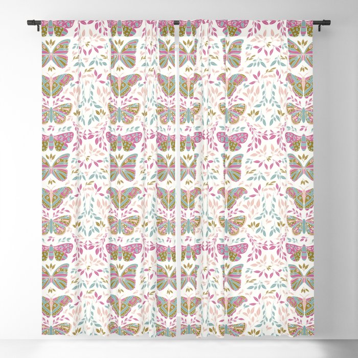 Vintage Butterflies  Window Curtain Gallery Image 5