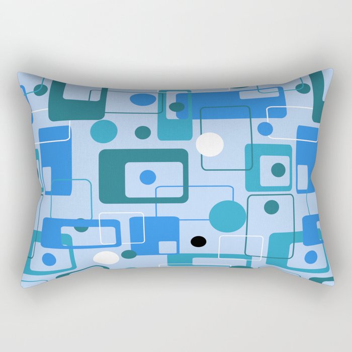 Mid Century Modern 74.2 Rectangular Pillow Gallery Image 2