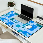 Mid Century Modern 74.2 Desk Mat Gallery Image 2