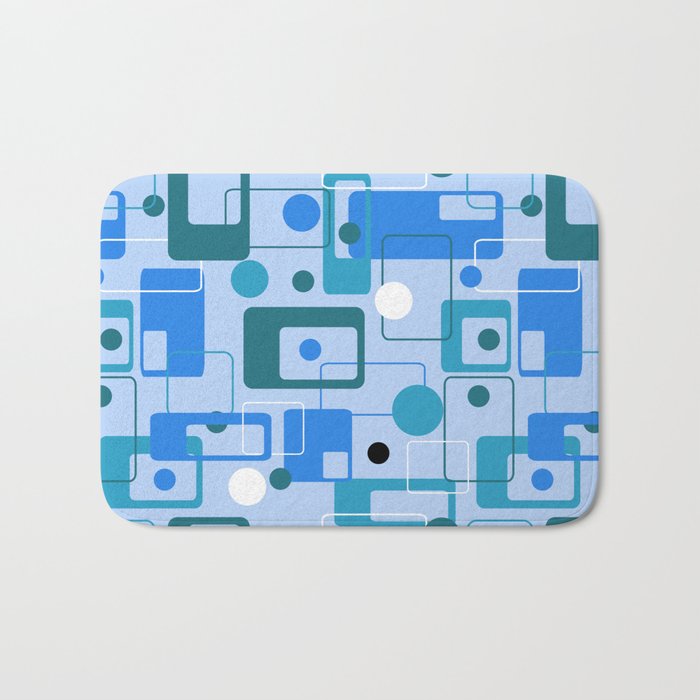Mid Century Modern 74.2 Bath Mat Gallery Image 1