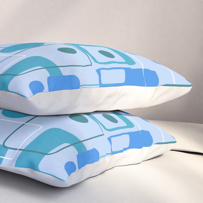 Mid Century Modern 74.2 Pillow Sham Gallery Image 3