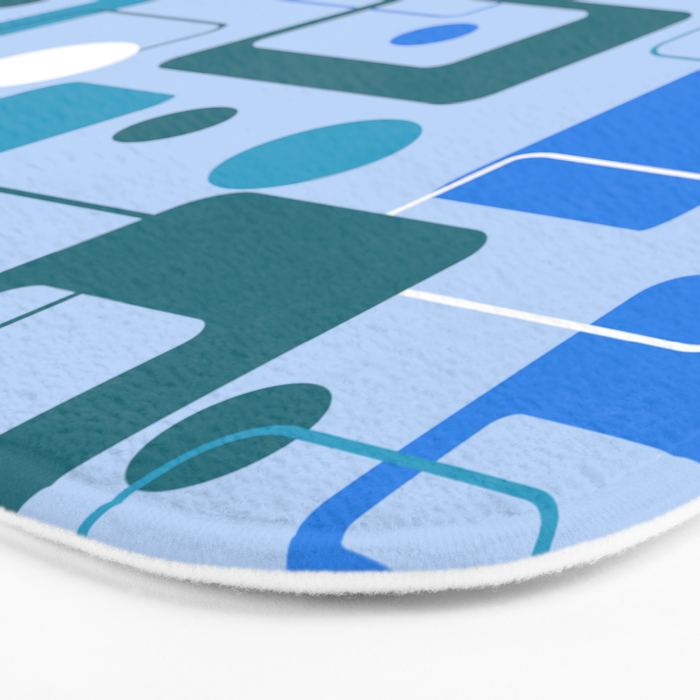 Mid Century Modern 74.2 Bath Mat Gallery Image 3