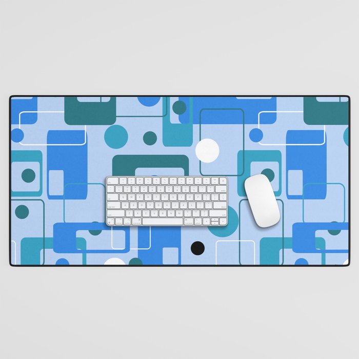 Mid Century Modern 74.2 Desk Mat Gallery Image 1