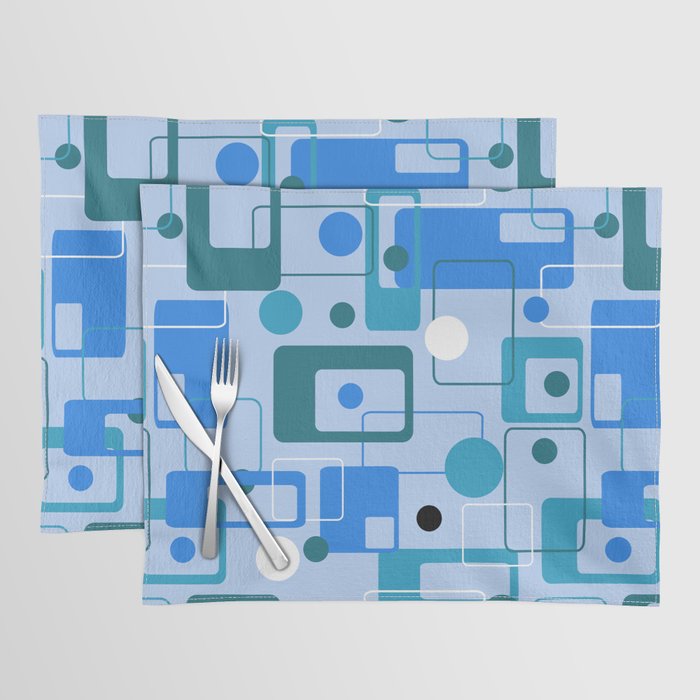 Mid Century Modern 74.2 Placemat Gallery Image 1