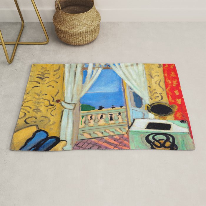 Henri Matisse Interior with a Violin Case Rug Gallery Image 1