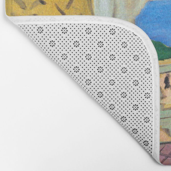 Henri Matisse Interior with a Violin Case Bath Mat Gallery Image 2