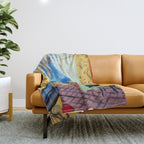 Henri Matisse Interior with a Violin Case Throw Blanket Gallery Image 1