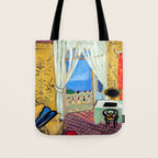 Henri Matisse Interior with a Violin Case Tote Bag Gallery Image 1