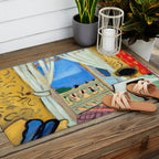 Henri Matisse Interior with a Violin Case Outdoor Rug Gallery Image 2