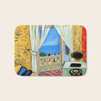 Henri Matisse Interior with a Violin Case Bath Mat Gallery Image 1