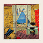 Henri Matisse Interior with a Violin Case Wood Wall Art Gallery Image 1