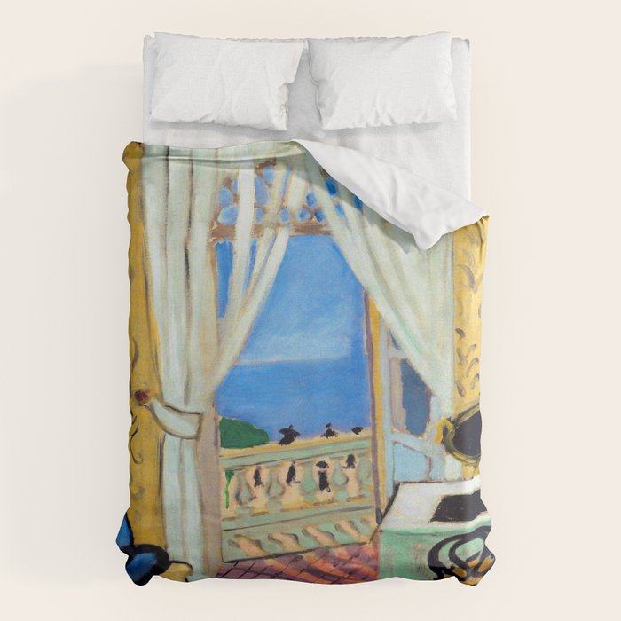 Henri Matisse Interior with a Violin Case Duvet Cover Gallery Image 6