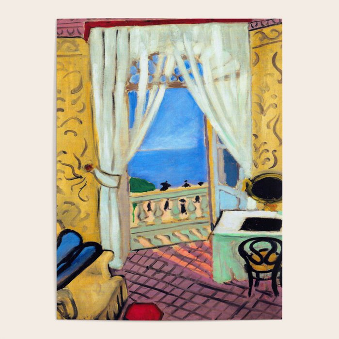 Henri Matisse Interior with a Violin Case Poster Gallery Image 1