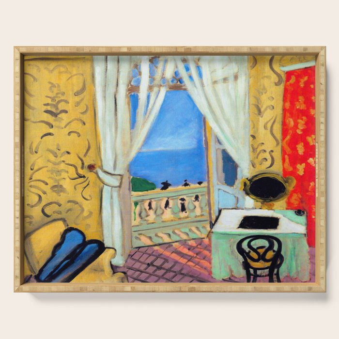 Henri Matisse Interior with a Violin Case Serving Tray Gallery Image 1