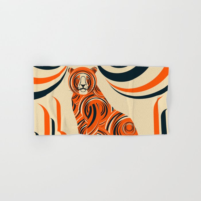 Tiger in the Woods Bath Towel Gallery Image 1