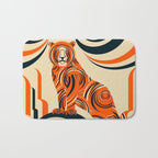 Tiger in the Woods Bath Mat Gallery Image 1