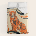 Tiger in the Woods Duvet Cover Gallery Image 6