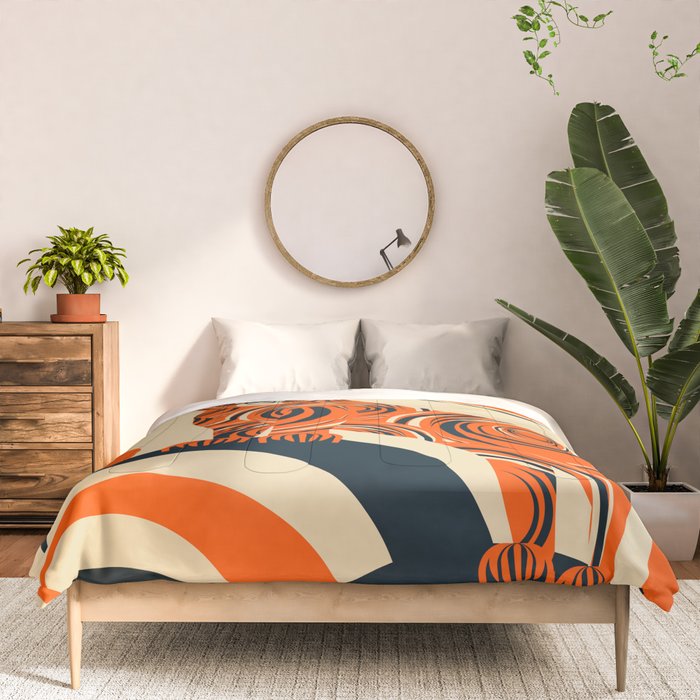 Tiger in the Woods Comforter Gallery Image 3