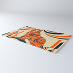 Tiger in the Woods Rug Gallery Image 3