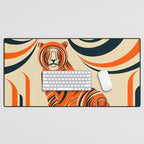 Tiger in the Woods Desk Mat Gallery Image 1